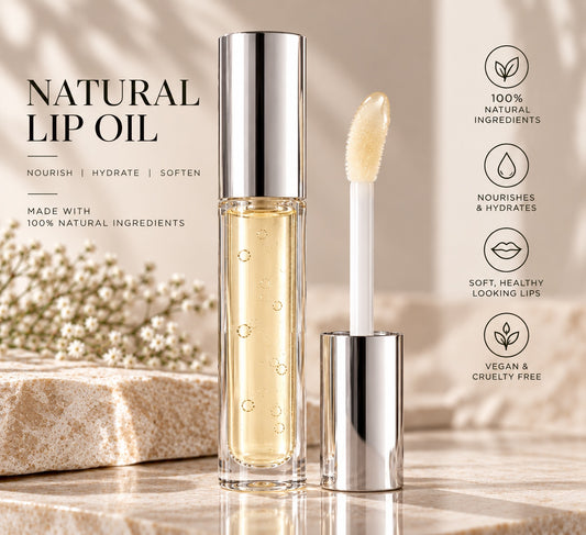 100% Natural Lip Oil